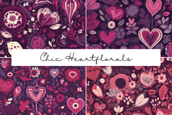 Chic Heartflorals Seamless Patterns: A Comprehensive Evaluation