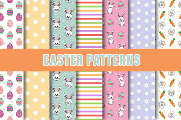 Easter Digital Paper Patterns: A Creative Resource for Designers and Creators