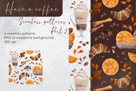 Have a Coffee Seamless Patterns