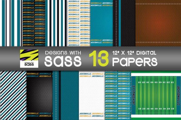 Jacksonville Football Paper Patterns: Elevate Your Creations with Vibrant Designs