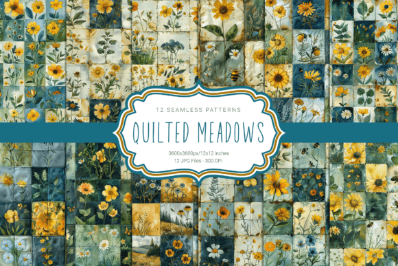 Quilted Meadow Seamless Patterns: A Practical Guide to Integrating High-Resolution Digital Assets