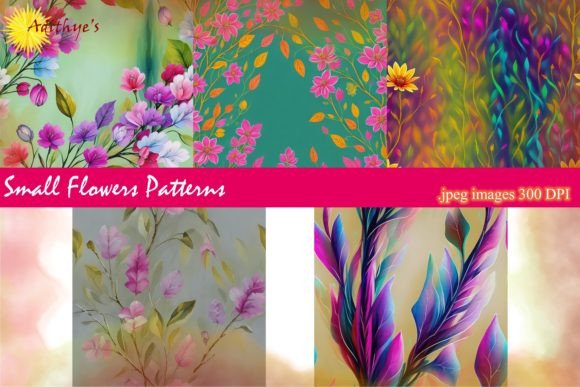 Small Flowers Patterns for Creative Projects